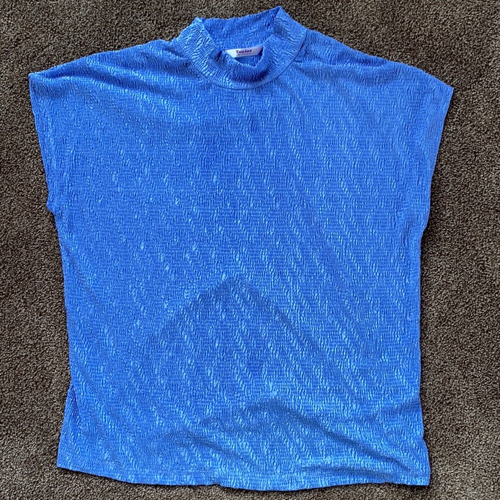 TANJAY Sky Blue blouse stretch TANJAY 2x